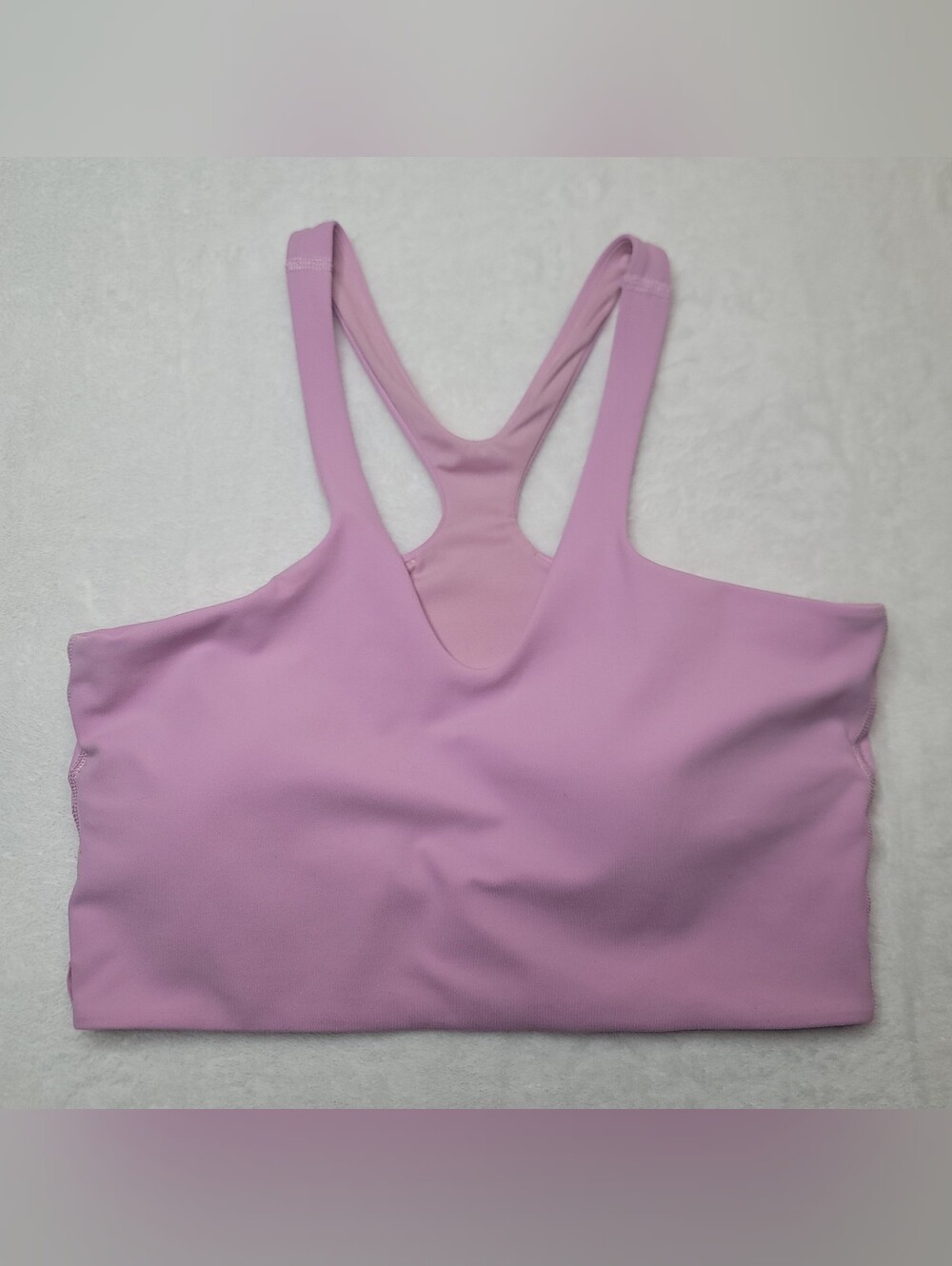 Lululemon Bend This V and Racer Bra *Light Support A-C Cups Sz S/M A-C Vitapink